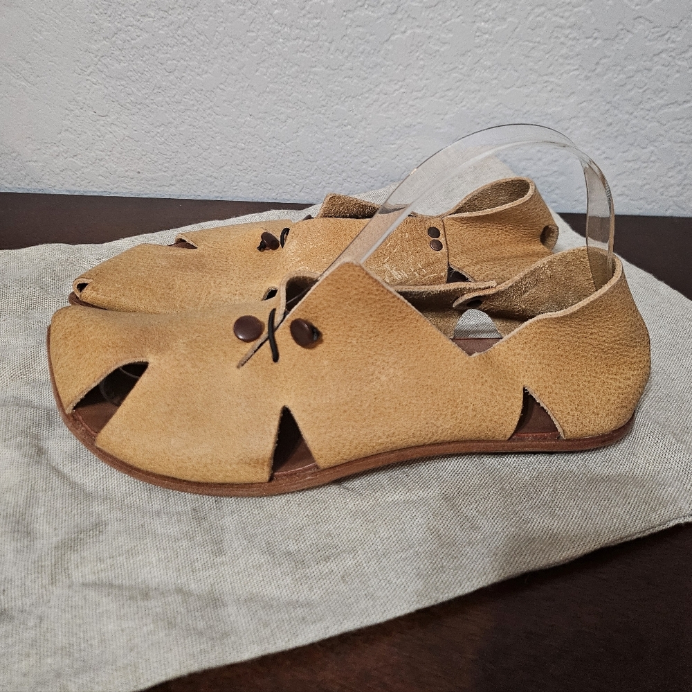 CYDWOQ Leather Flats - Picture 2 of 5